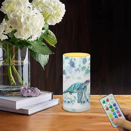 Miniatura 3 de Velas LED sin llama personalizadas que funcionan con pilas con temporizador remoto que cambia de color, personaliza fotos y texto, hazlo tú mismo tu