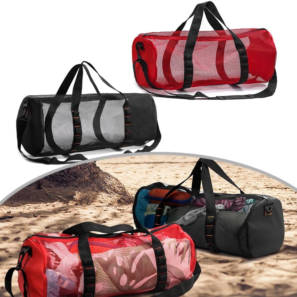 Borsa a rete per immersioni subacquee, borsa da viaggio pieghevole per attrezzatura subacquea e snorkeling