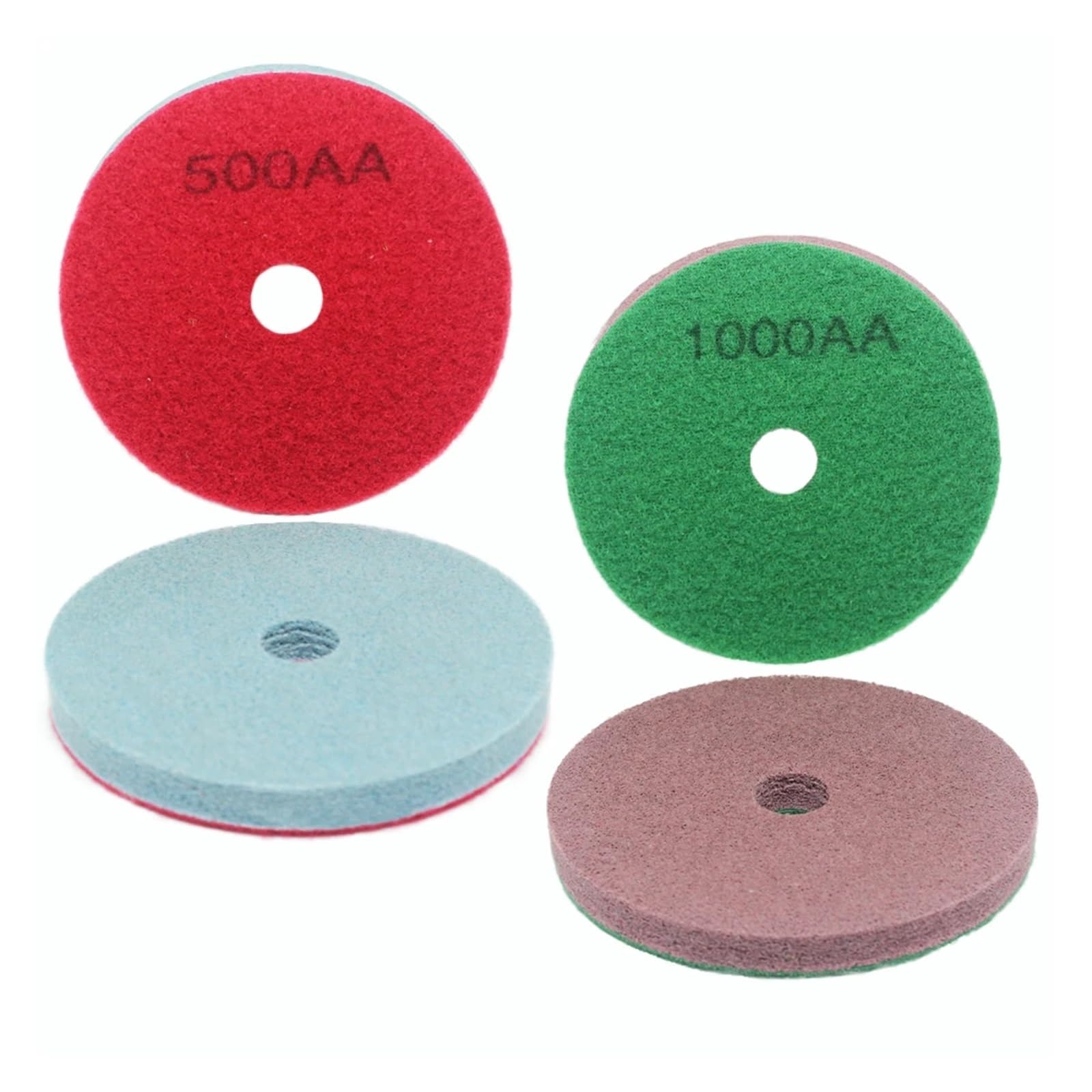 Kit de discos de pulido de diamante, Almohadillas de pulido diamante 3-4 pulgadas, grano 150-10000, paquete 11 for piedra y hormigón(1pc Grit 1000,3 inches)