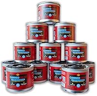 Royal Oak Canned Heat 12-Pack: 2-Hour Safe Touch, No-Drip Chafing Fuel for BBQs, Weddings, Buffets & Camping