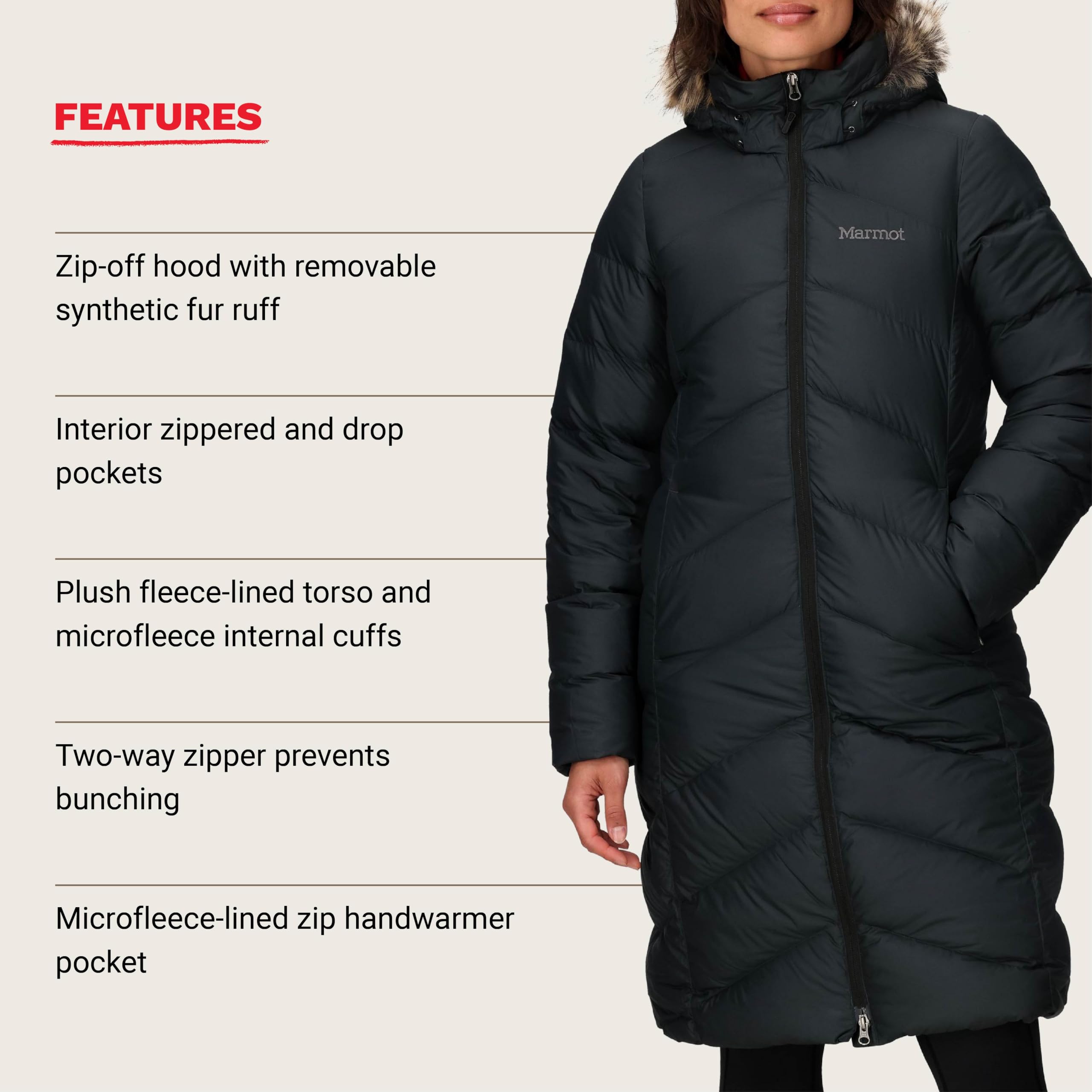 Marmot Lekka kurtka puchowa 700 FP Wm's Montreaux Coat wodoodporny wiatroszczelny