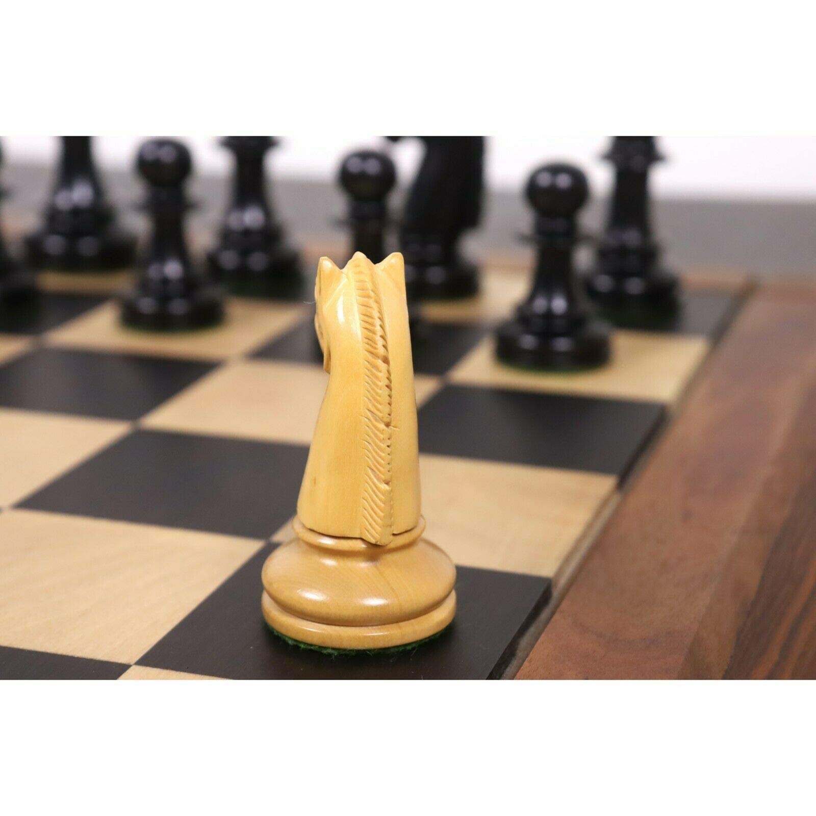 Juego de piezas de ajedrez de Caballero Persa Staunton de 8,9 cm (8,9 cm)