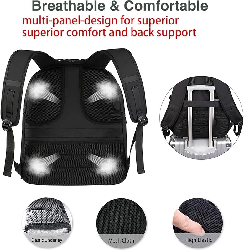 MATEIN Laptop Hátizsák Férfi Iskolai Backpack Fiúk Tinédzserek