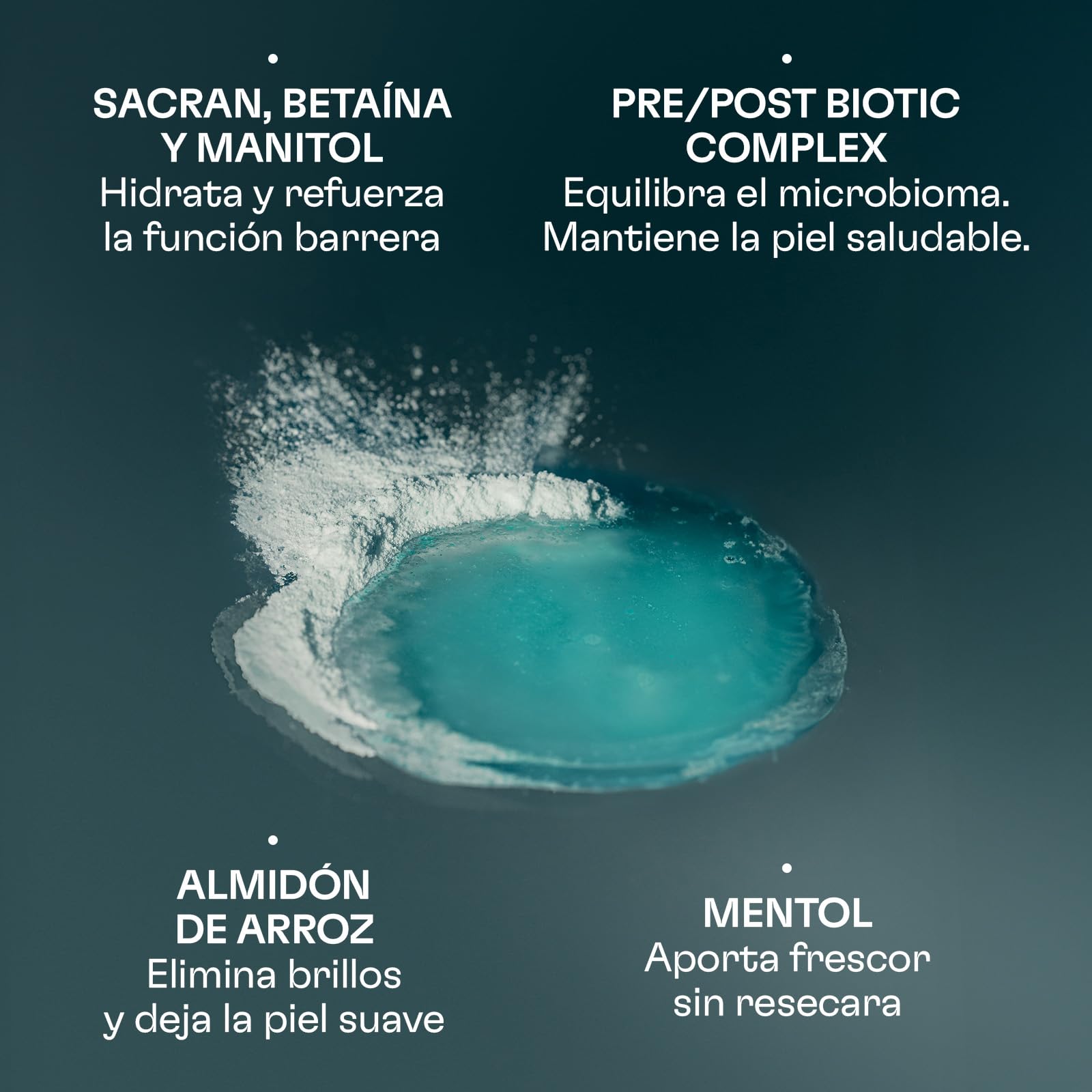 BINOMIAL - Power Powder | Limpiador Facial en Polvo | Limpieza Facial Profunda e Hidratante | con Antioxidantes Naturales y Activos Postbióticos | Skincare | 60gr