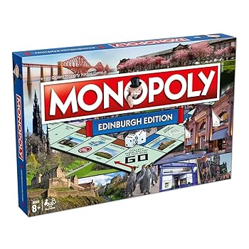 Winning Moves Edinburgh Monopoly Board Game