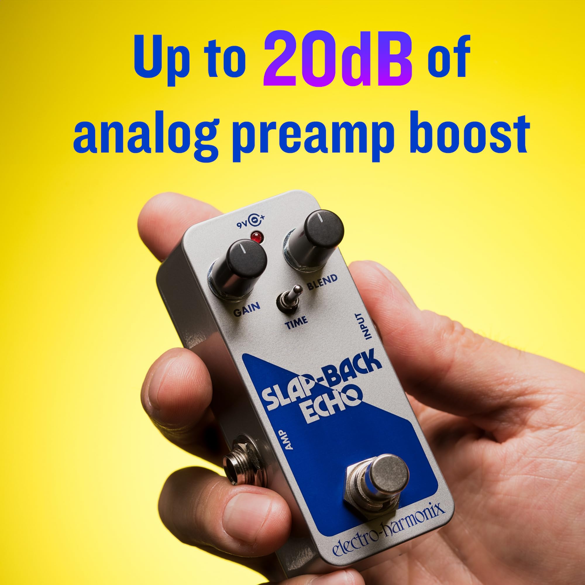 Electro-Harmonix Slap-Back Echo Analógico Delay Reissue