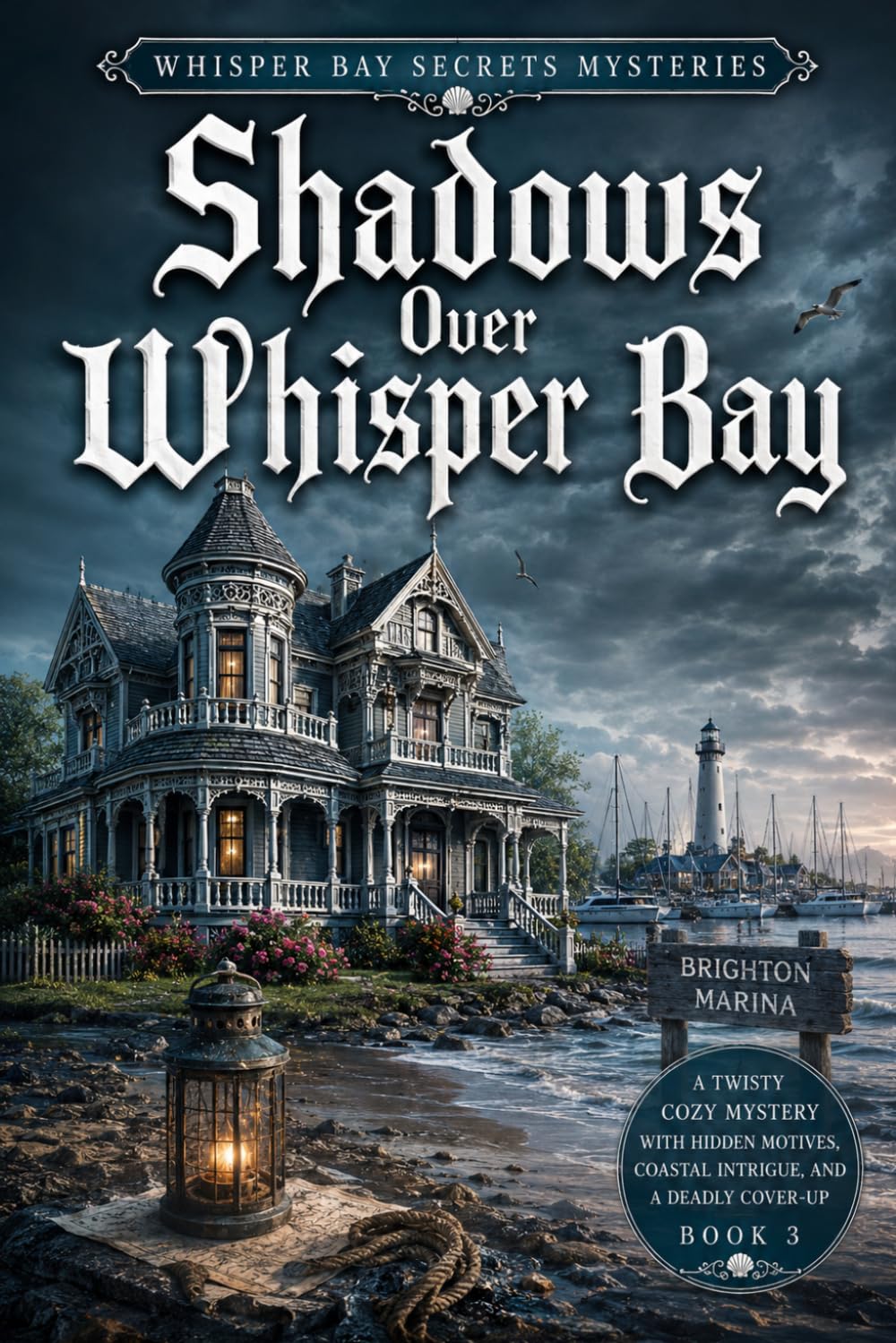 Shadows Over Whisper Bay: A Twisty Cozy Mystery with Hidden Motives, Coastal Intrigue, and a Deadly Cover-Up (Book 3) (Whisper Bay Secrets Mysteries)