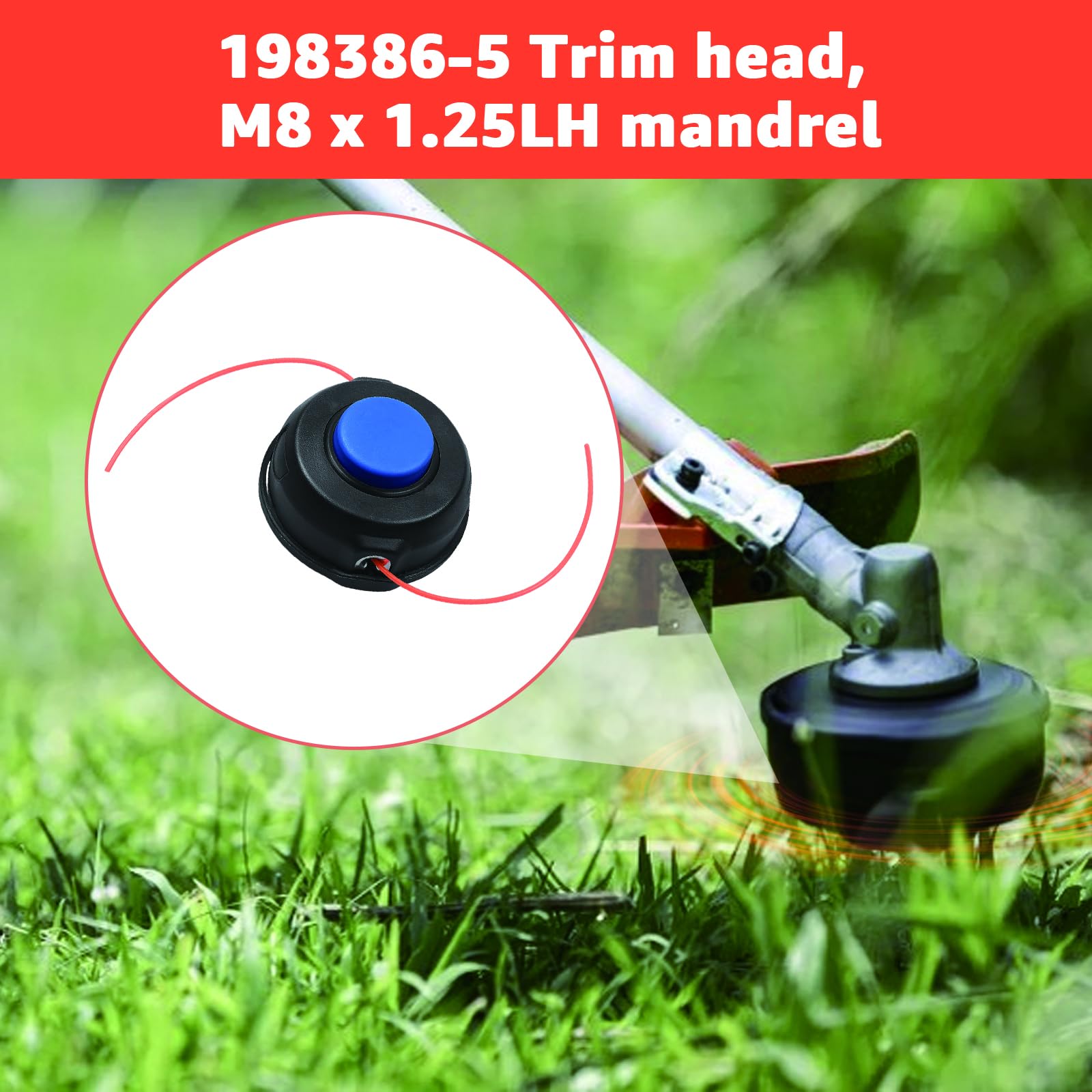 Amazon.com: Aomitop 198386-5 Trimmer Head,Compatible with Makita
