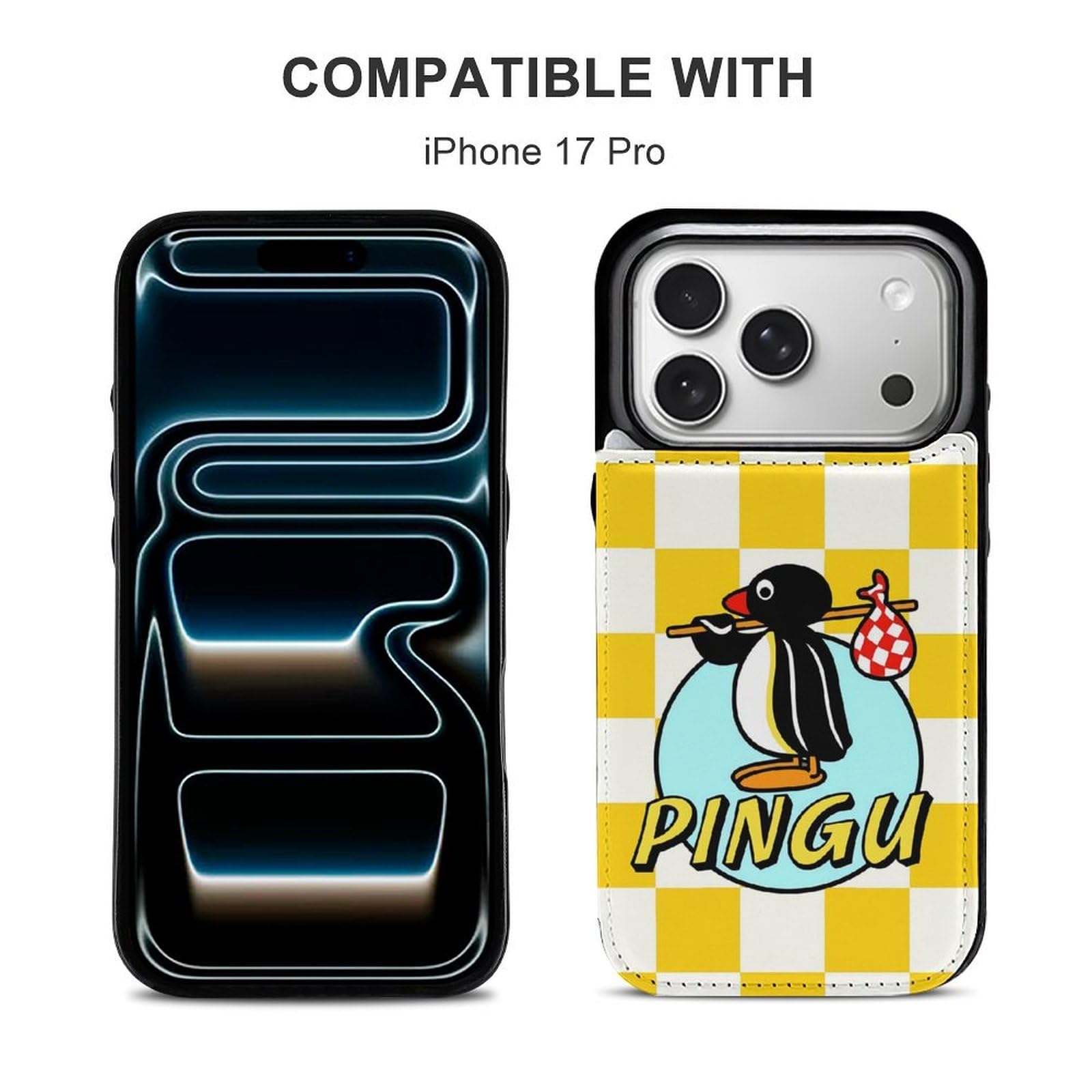Amazon.co.jp: iPhone17 Pro用ケース 手帳型 ピングー キャラクター
