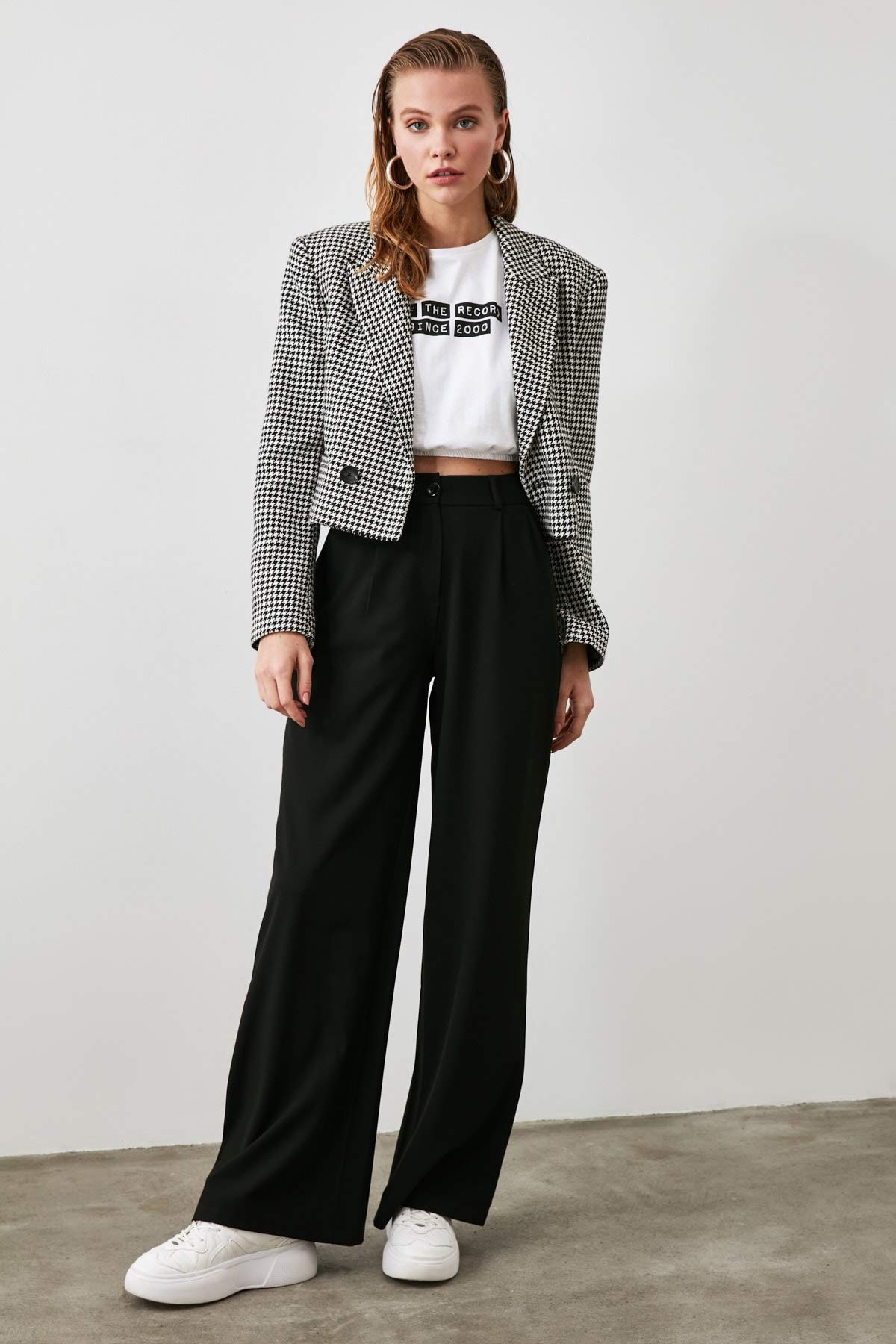 Trendyol Brown Plenty of Trousers - Short - Palais - Femme