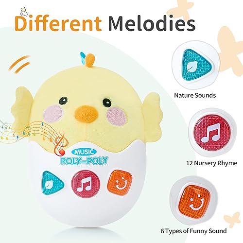 Miniatura 3 de Juguetes sensoriales para bebés de 1 a 3 años, juguetes musicales Baby Einstein de 6 a 12 meses, juguetes de aprendizaje para la dentición para