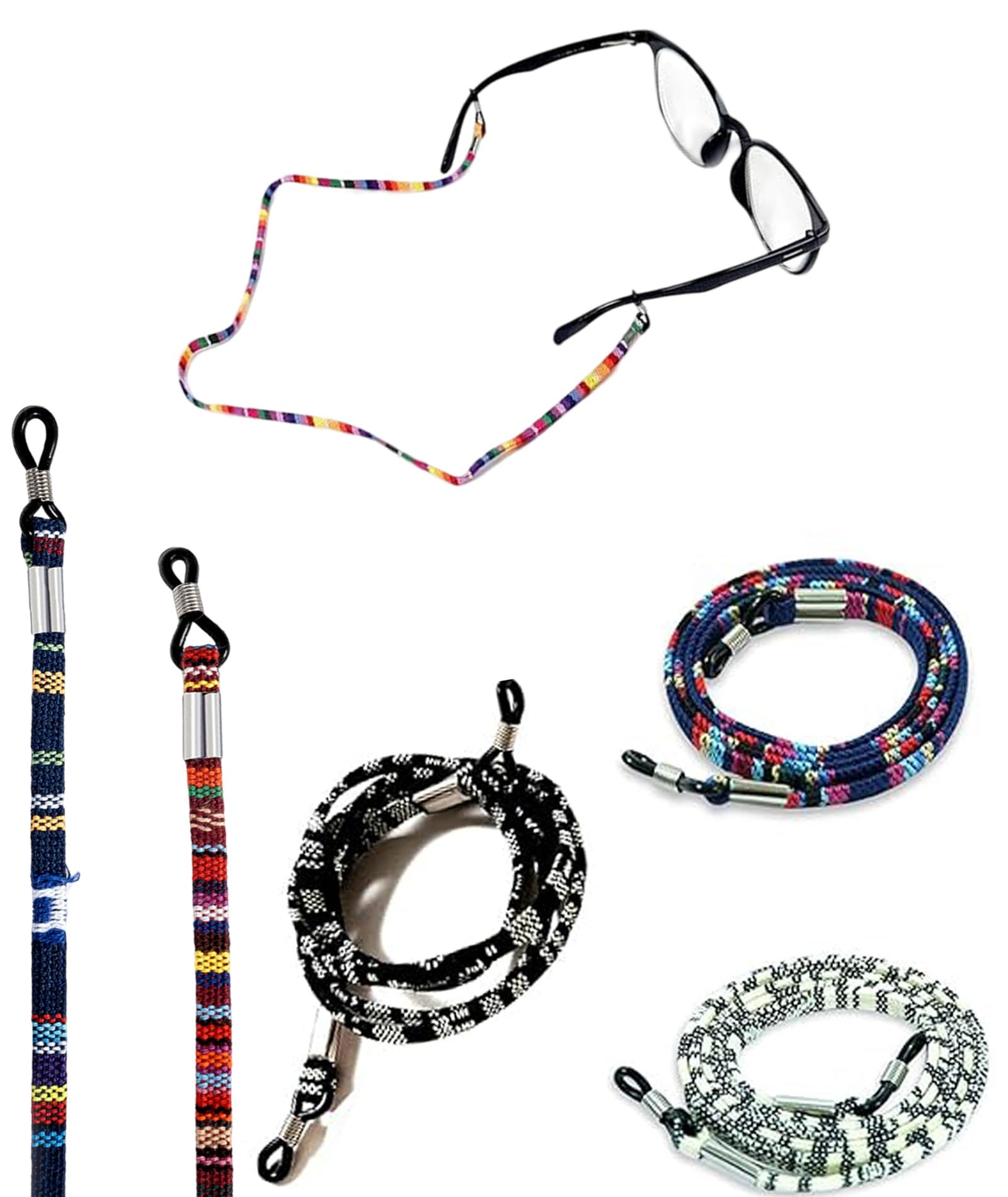 5pcs Spectacle Chain, Spectacles Holder, Practical And Multifunctional Spectacle Chain For Women, Suitable for Most Sunglasses, Daily Glasses, And Reading Glasses