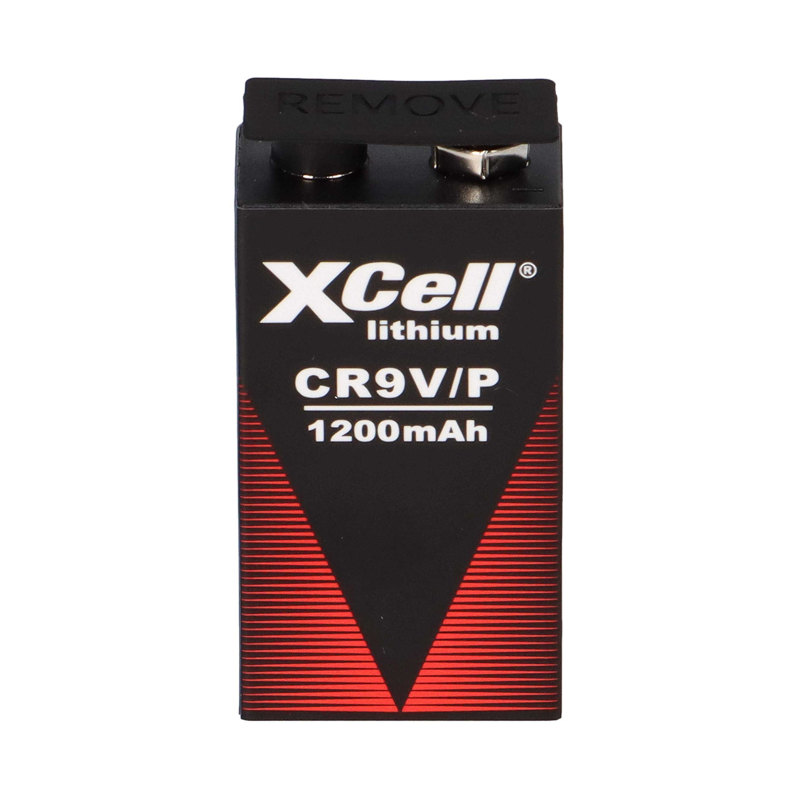 Lote de 20 pilas de litio (9 V, 1200 mAh, bloque de 9 V, U9 VL, CR-9 V, 6LR61)