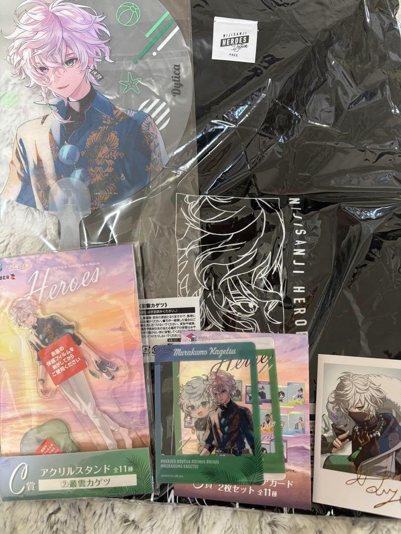 にじさんじHEROES海の家 グッズセット 小柳ロウ 叢雲カゲツ 佐伯
