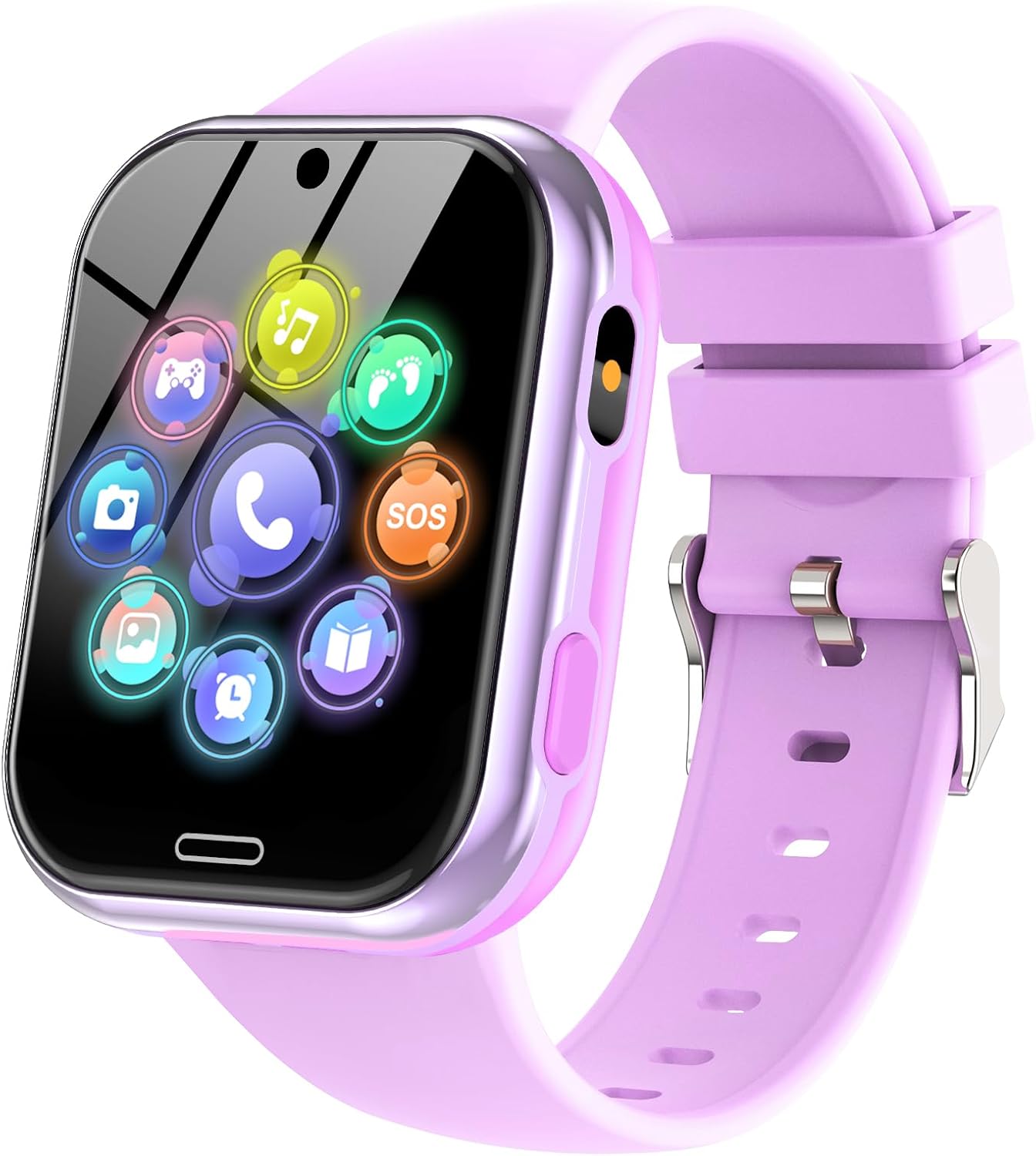 Lylica Smartwatch Infantil: Reloj con Juegos, Llamadas y SOS para Niños (Violeta Claro) 1 Lylica Reloj Inteligente Niños - Smartwatch Niño para y Niña con Podómetro, 19 Juegos, Llamadas, SOS, Música, Linterna, Juguetes para niños de 3-12 años Navidad Cumpleaños Regalo (Violeta Claro) - ¿Vale la pena?