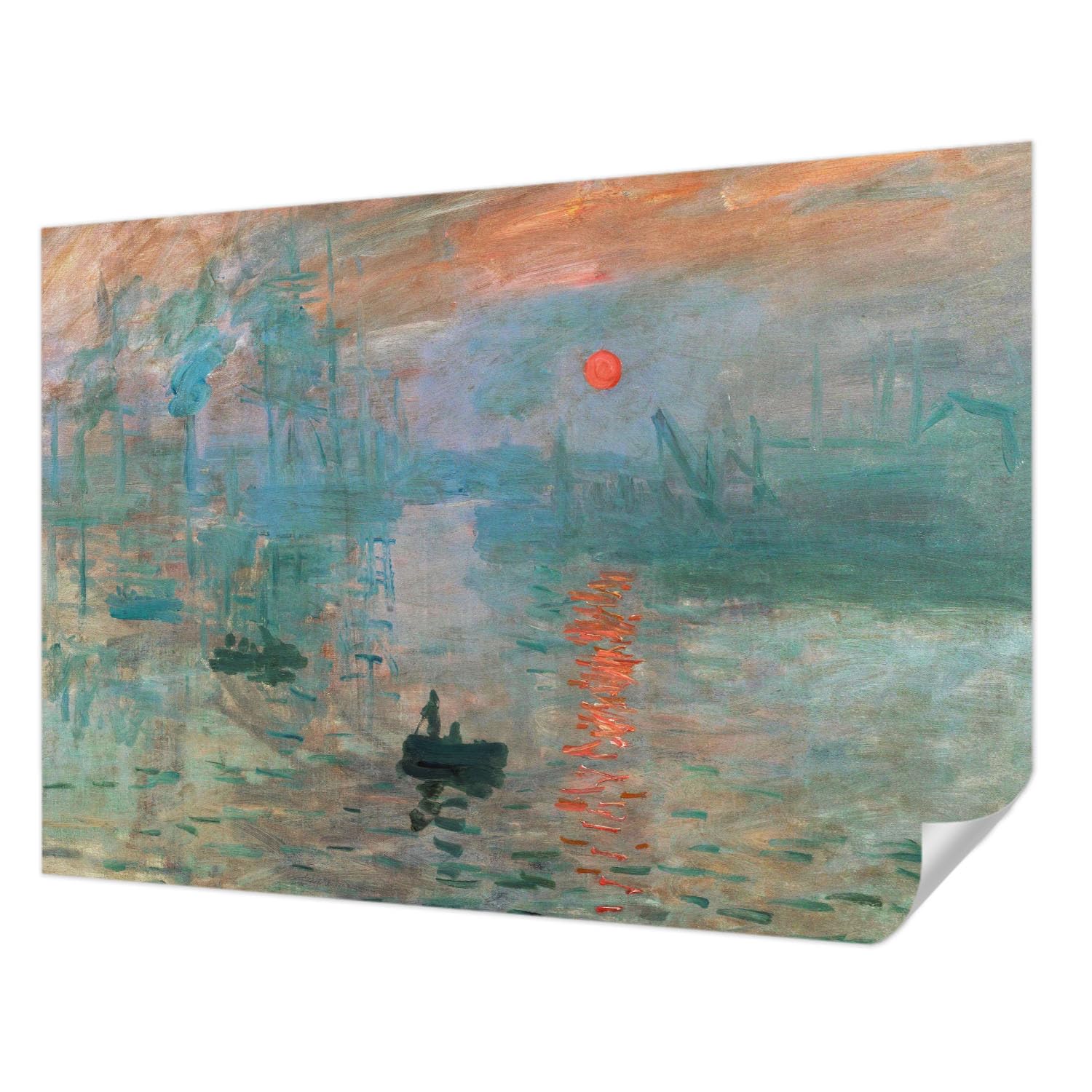 Décor mural adhésif paysage portuaire Tulup 312x219 cm salon