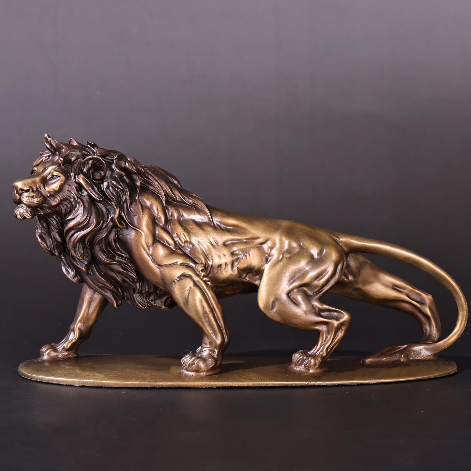 Amazon.co.jp: LINYTHER リアルなゴールデンブロンズライオンキング