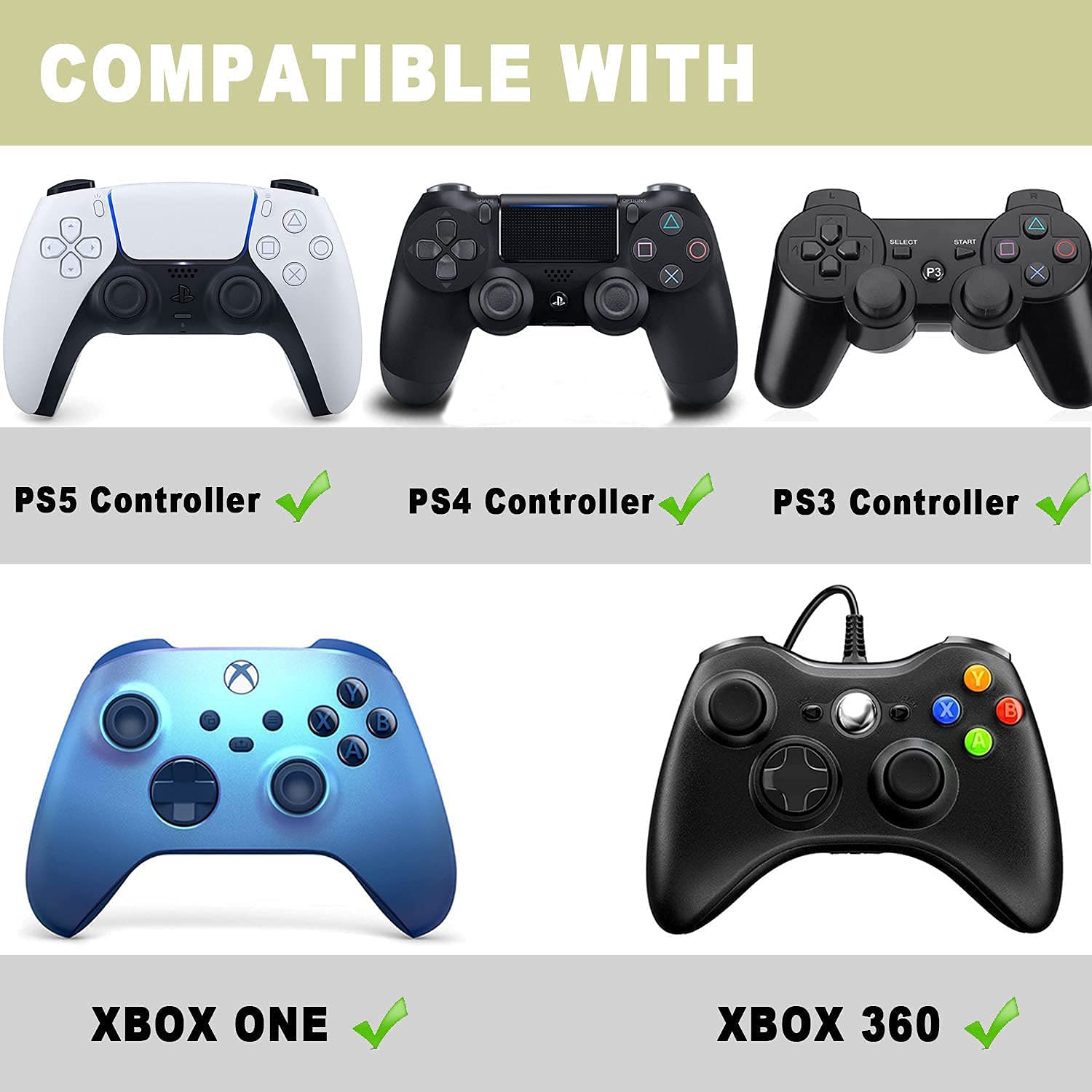 Xbox 360 Controller Vs Ps3 Controller