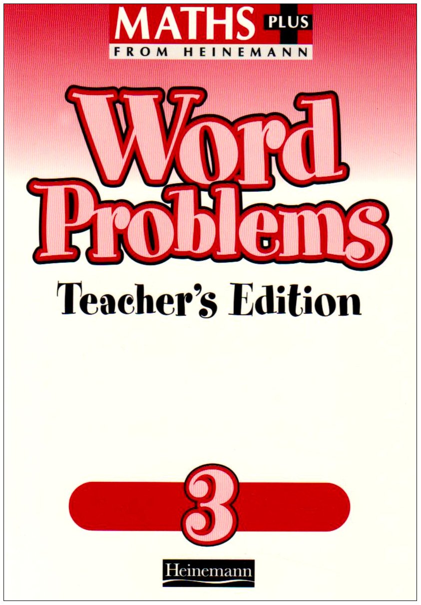 Maths Plus Word Problems 3: Teacher's Book