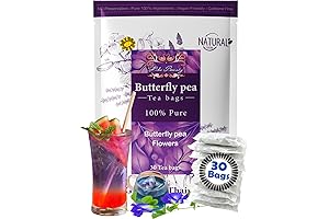 Dried Butterfly Pea Flower Tea: Sip, Savor, and Experience Vibrant Hues!