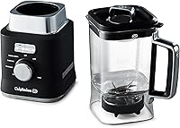 Vista 3 de Calphalon Precision Control 50 Oz Blender with 900-Watt Base and BPA-free Tritan jar, Matte Black