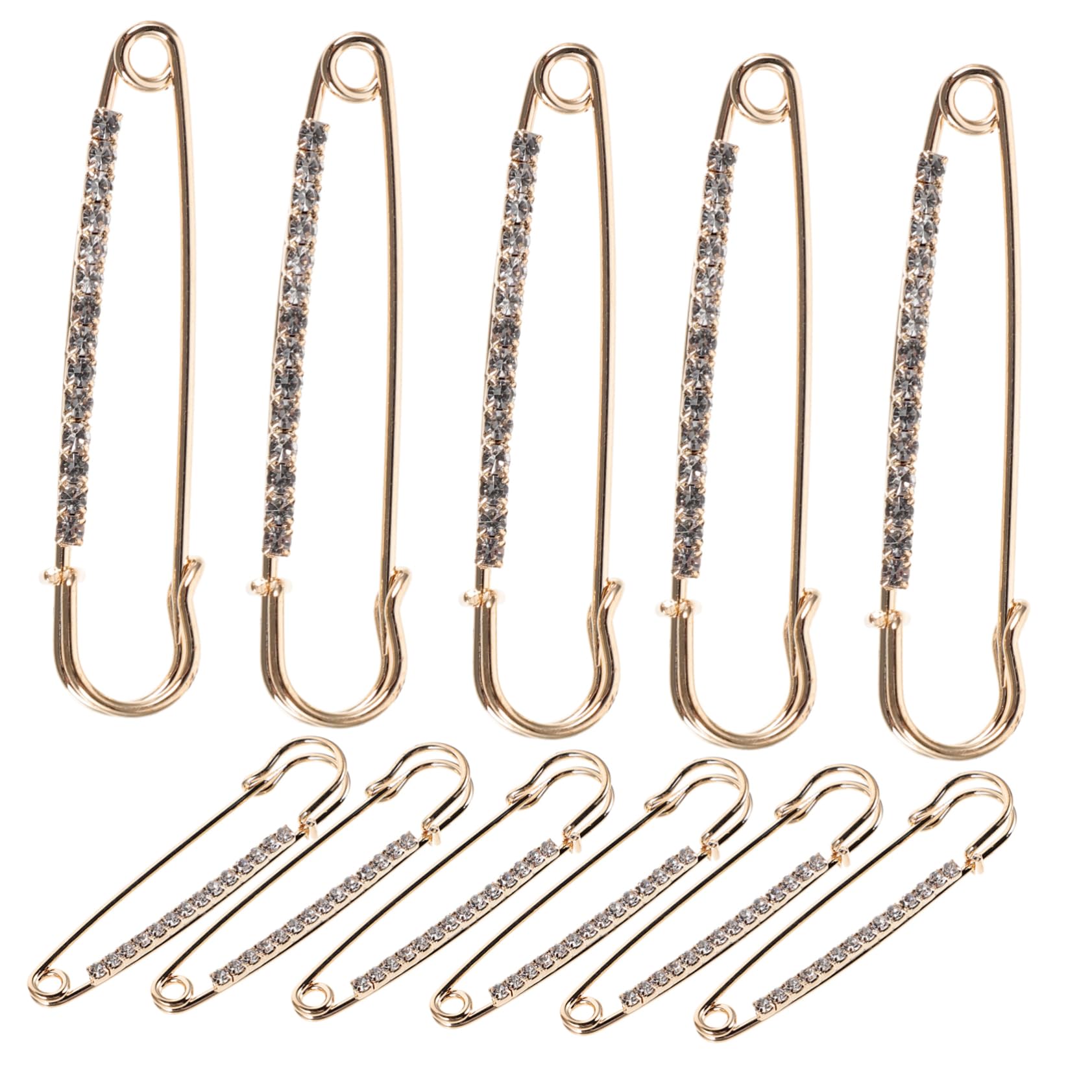 SEWACC 60stücke Sicherheitsnadeln Mit Strass Multifunktionale Anstecknadel Für Kleidung Handwerk Und Dekoration Fixieren Und Verzieren Von Outfits