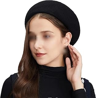 女性のフレンチスタイルクラシックウールベレー帽帽子ソリッドカラーカジュアルフェドーラキャップファッションパーティープロムアーティストフェルト帽子冬用