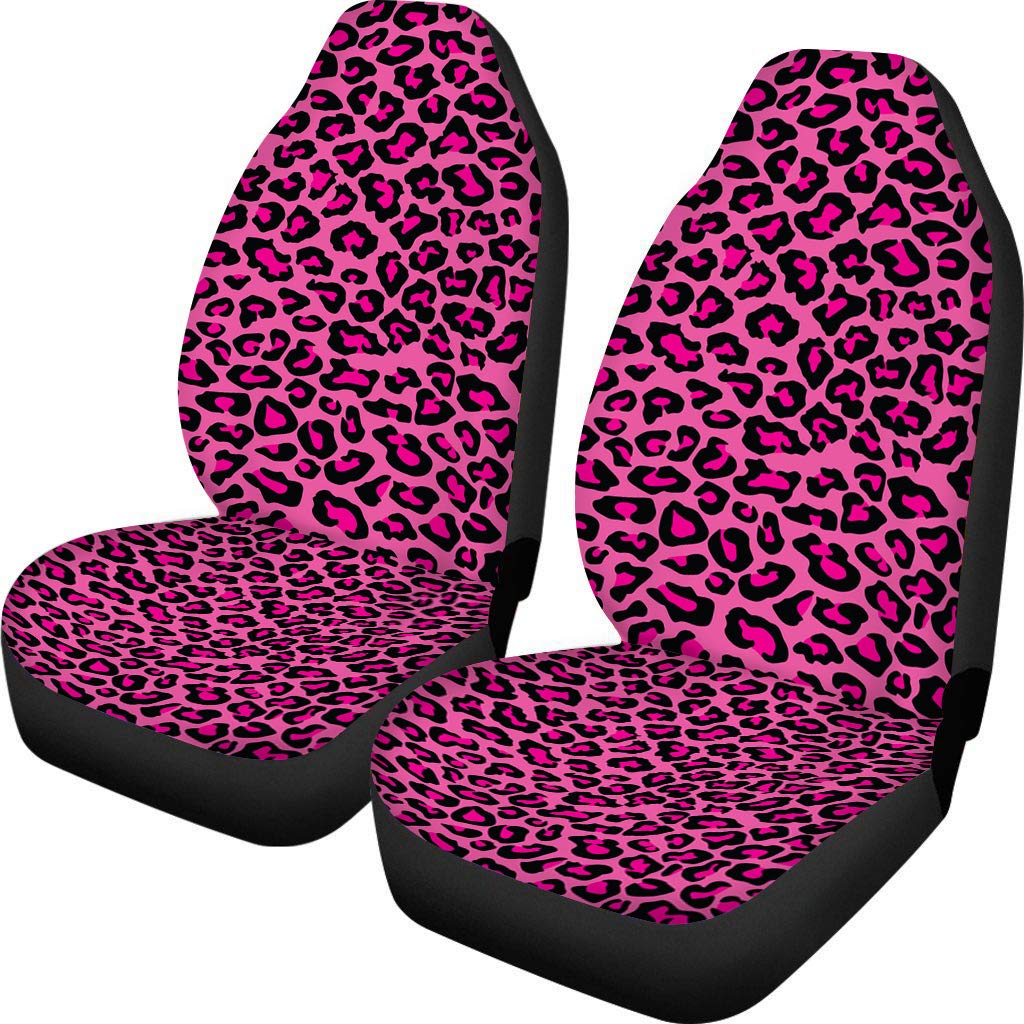 Amazon.com: UNICEU Chic Pink Leopard Animal Print Fashion Car Seat