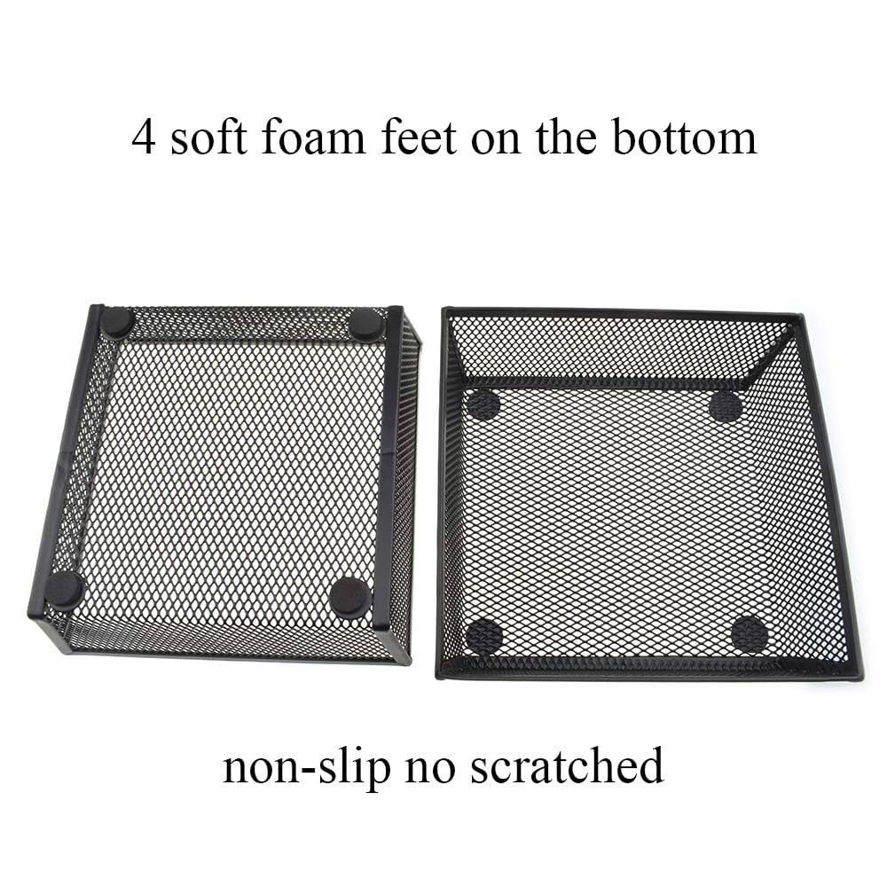 Amazon.com: HAHIYO Stackable Mesh Tray Cup 6 x 6 x 2 inches