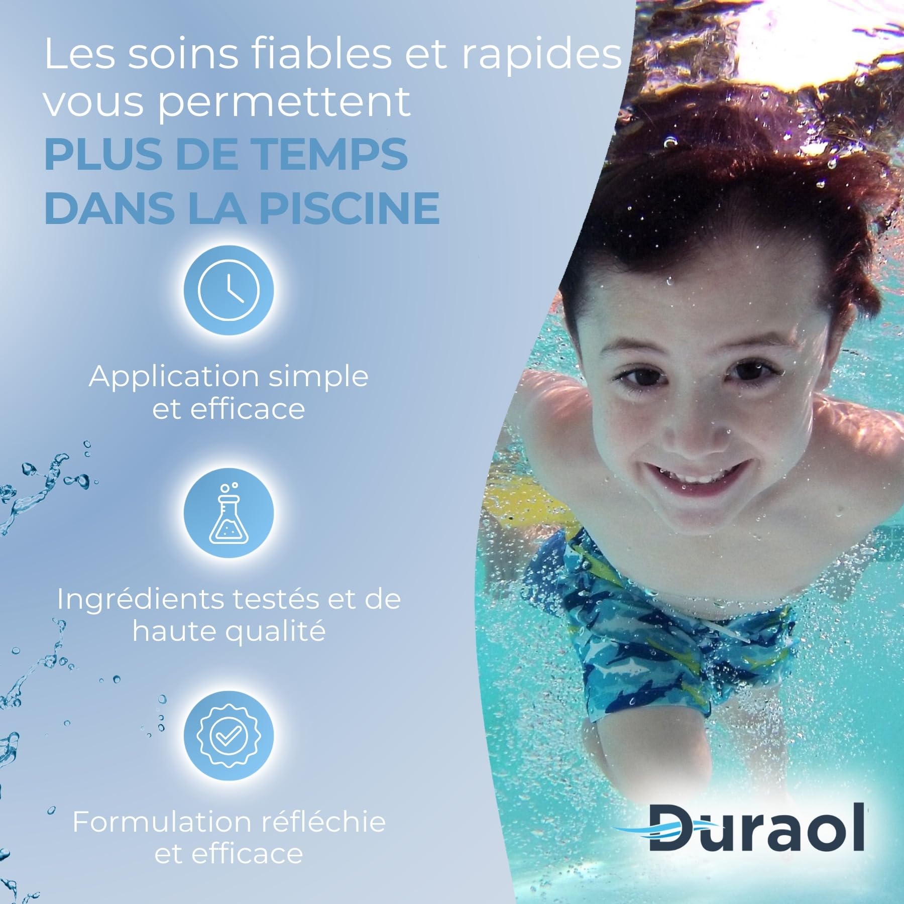 Perche télescopique en 2 Parties I Perche télescopique en Aluminium de 1,8 m à 3,6 m I Perche de Piscine pour aspirateur de Piscine Manuel & épuisette de Piscine I Système de Serrage Rotatif