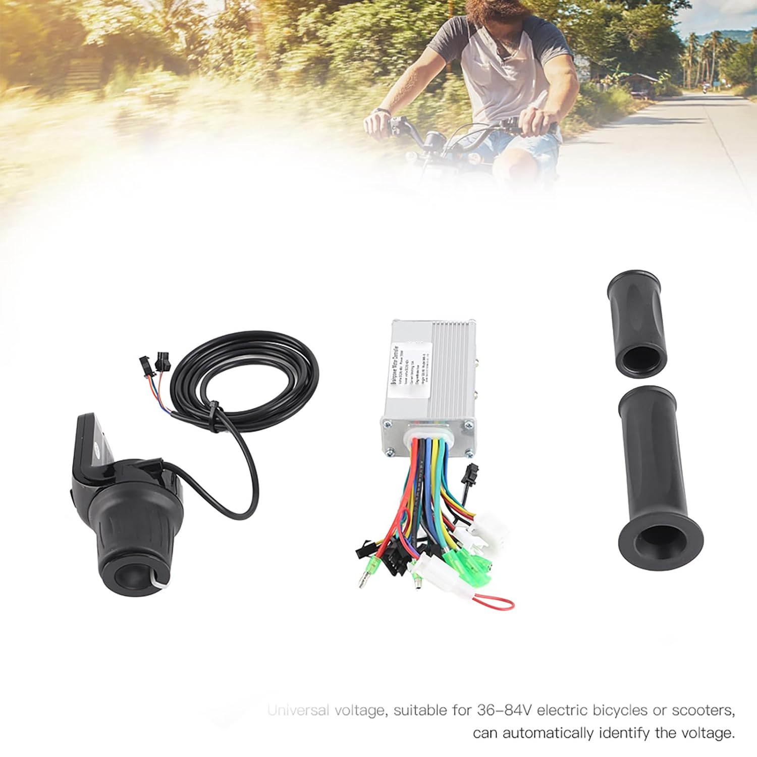 Universal Electric Electric Scooter Controller LCD Split Meter for 36‑84V Electric
