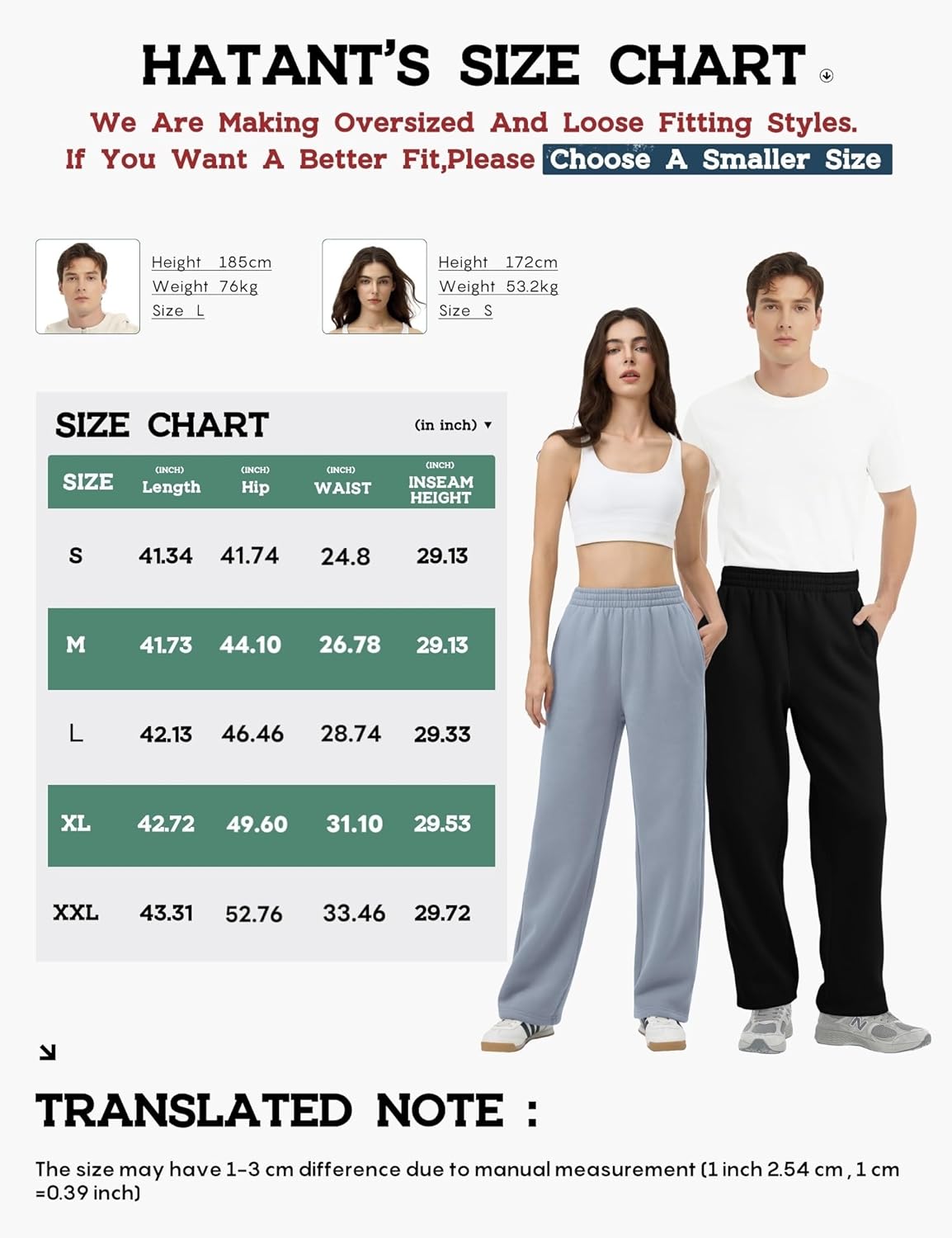 FAIABLE Women's Wide Leg Sweatpants Fleece Lined Sweatpants Baggy Straight Leg Lounge Pants Outfits Athletic with Pockets - Image 6