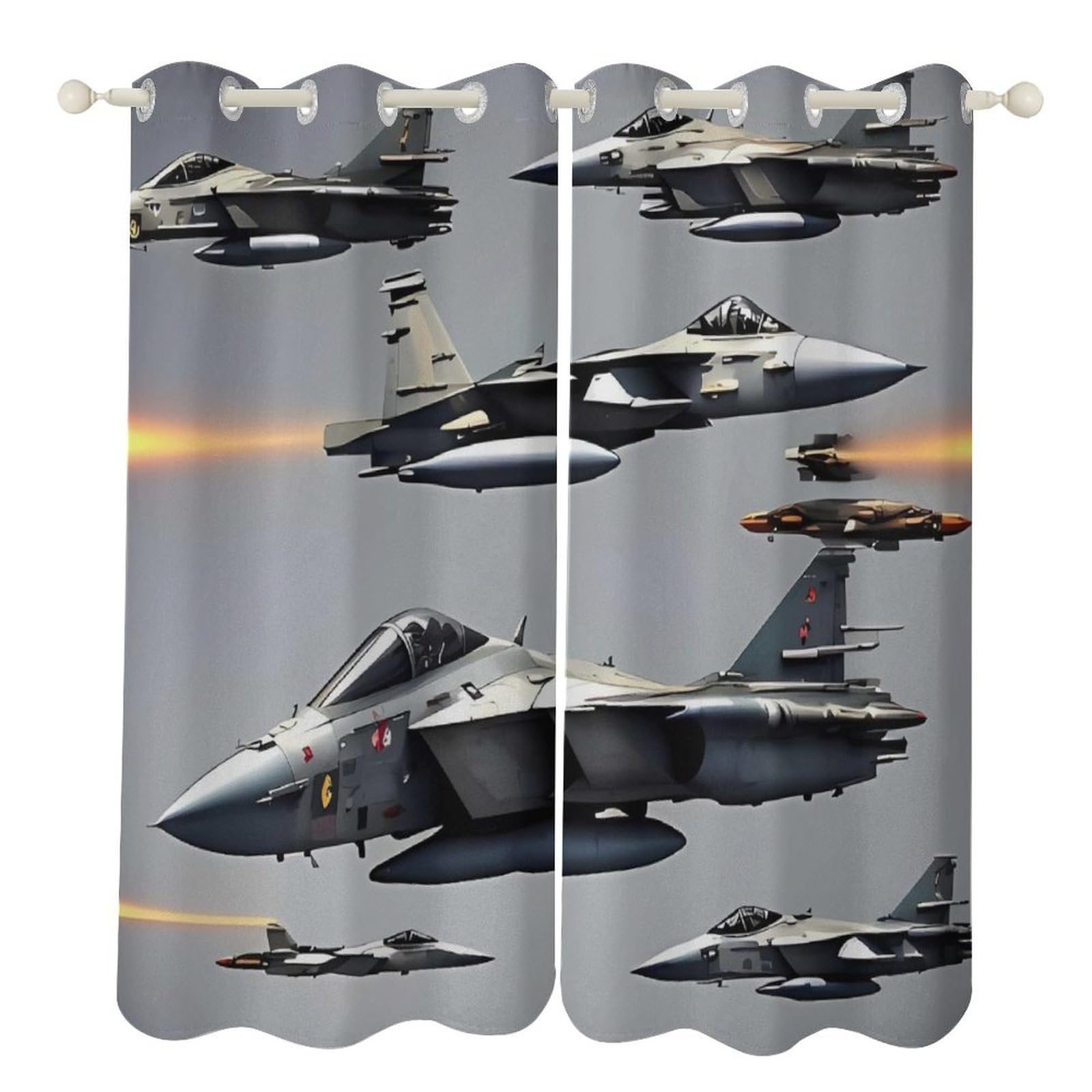 Rideaux occultants isolation thermique grand format salon et salle de bain