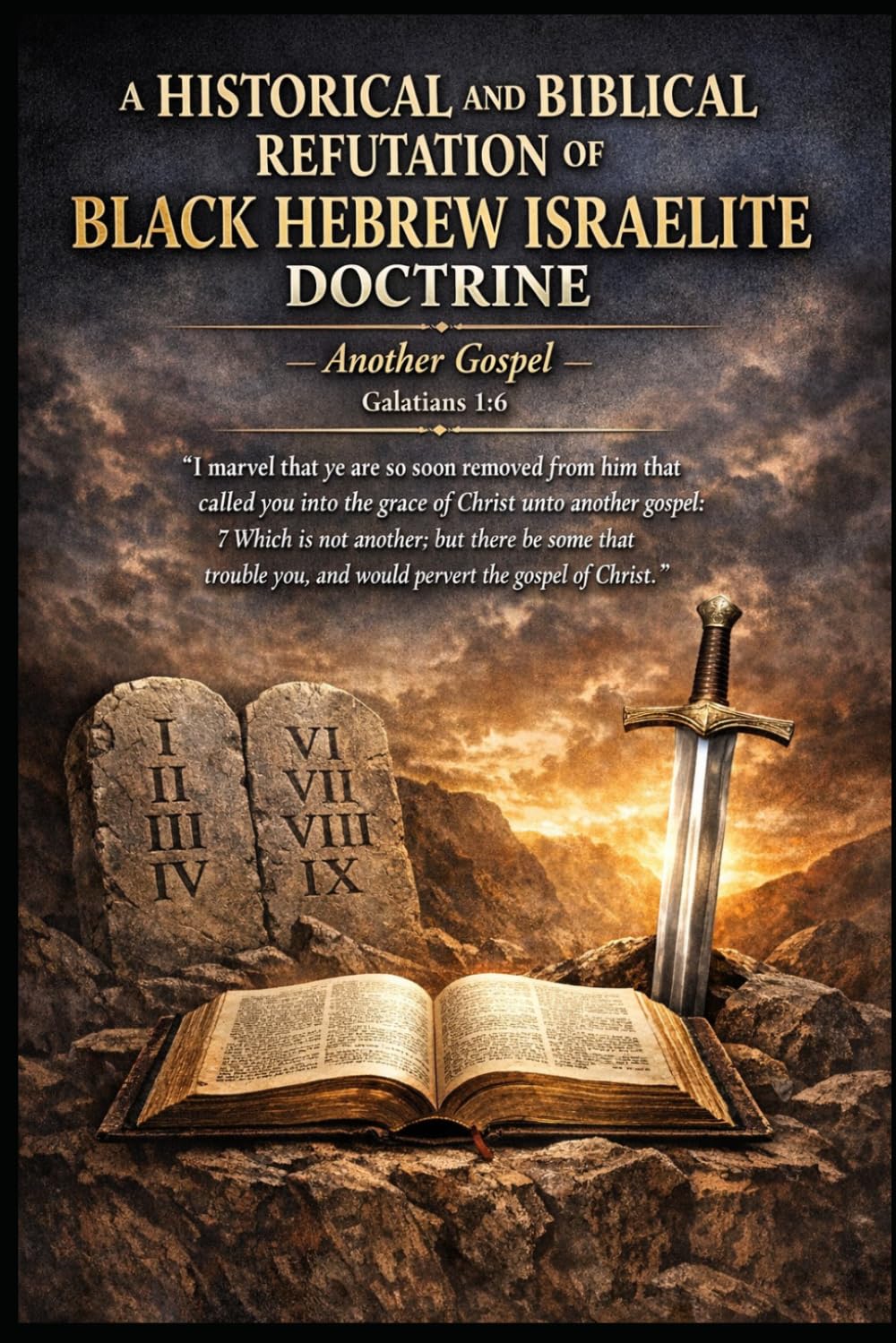 A Historical and Biblical Refutation of Black Hebrew Israelite Doctrine: Another Gospel