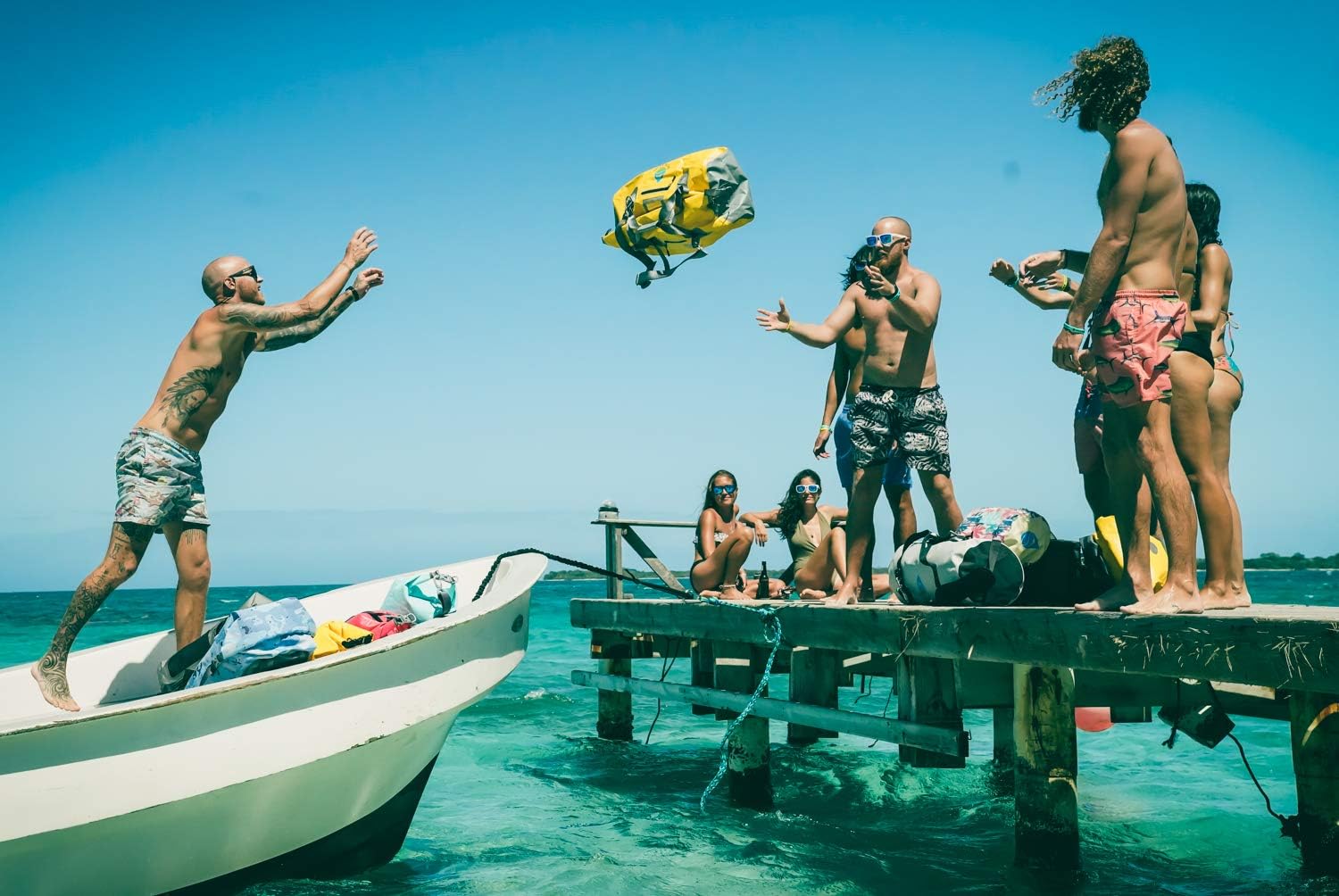 Skog Kust DuffelSak Waterproof Duffle Dry Bags | 40L Mint