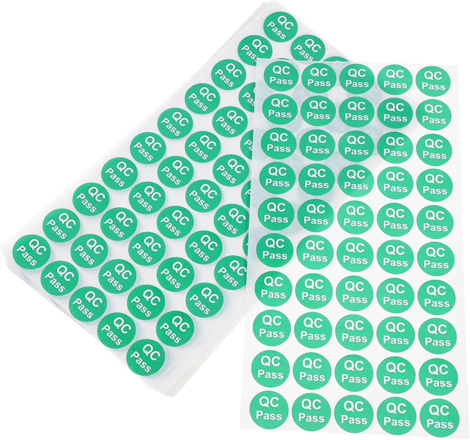 1000Pcs 20Mm Round Quality Approval Labels Self-Adhesive Product Inspection Passed Stickers for Warehouse Inventory and Equipment