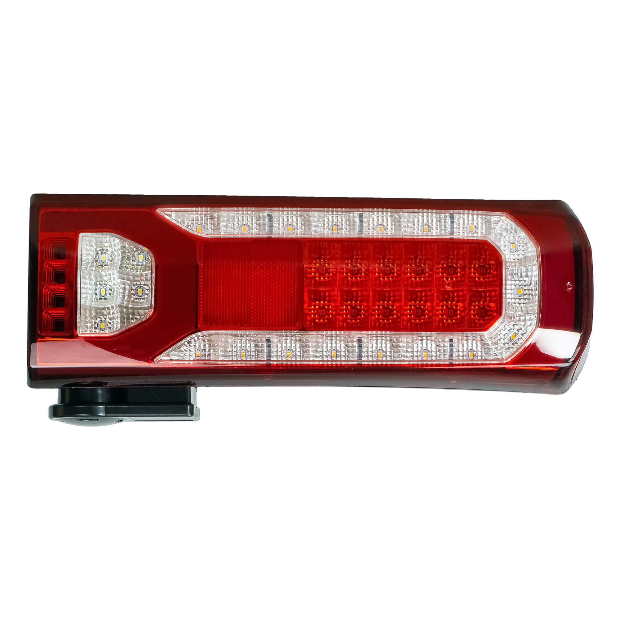 LONGLING Luz trasera derecha, luz trasera LED completa 24 V luz trasera para Mercedes Actros Arocs Antos Atego camión MP4 MP5