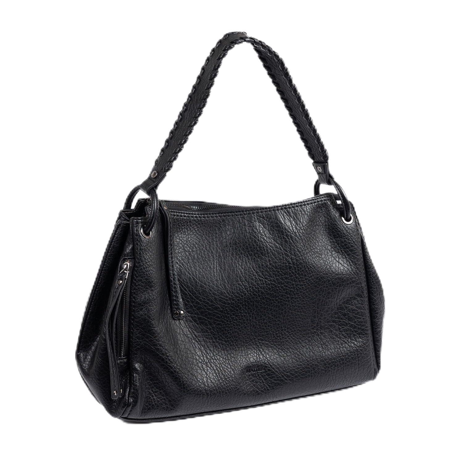 MATTIES Women's Delara Bags, Black/White, 14cm x 37cm x 25cm