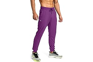 Men's Sweatpants with Zipper Pockets: Athletic, Traning, Track, Joggers for Soccer, Running, and Workouts