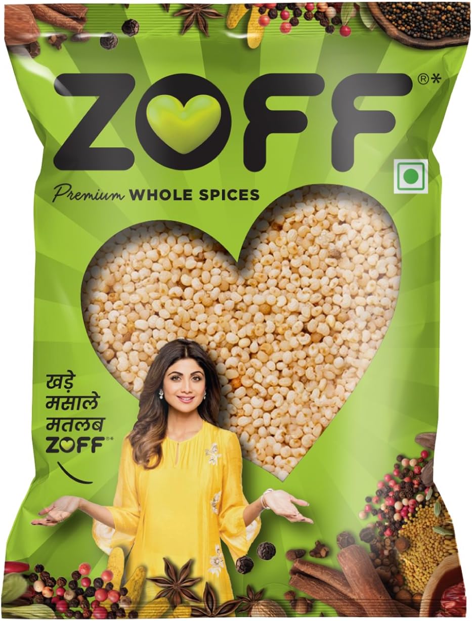 Zoff 100% Pure & Natural Premium Poppy Seeds (Posto) - Rich Nutty Flavor - Nutrient-Rich Superfood - Ideal for Cooking, Baking & Traditional Recipes - Hygienically Packed - 50 Grams
