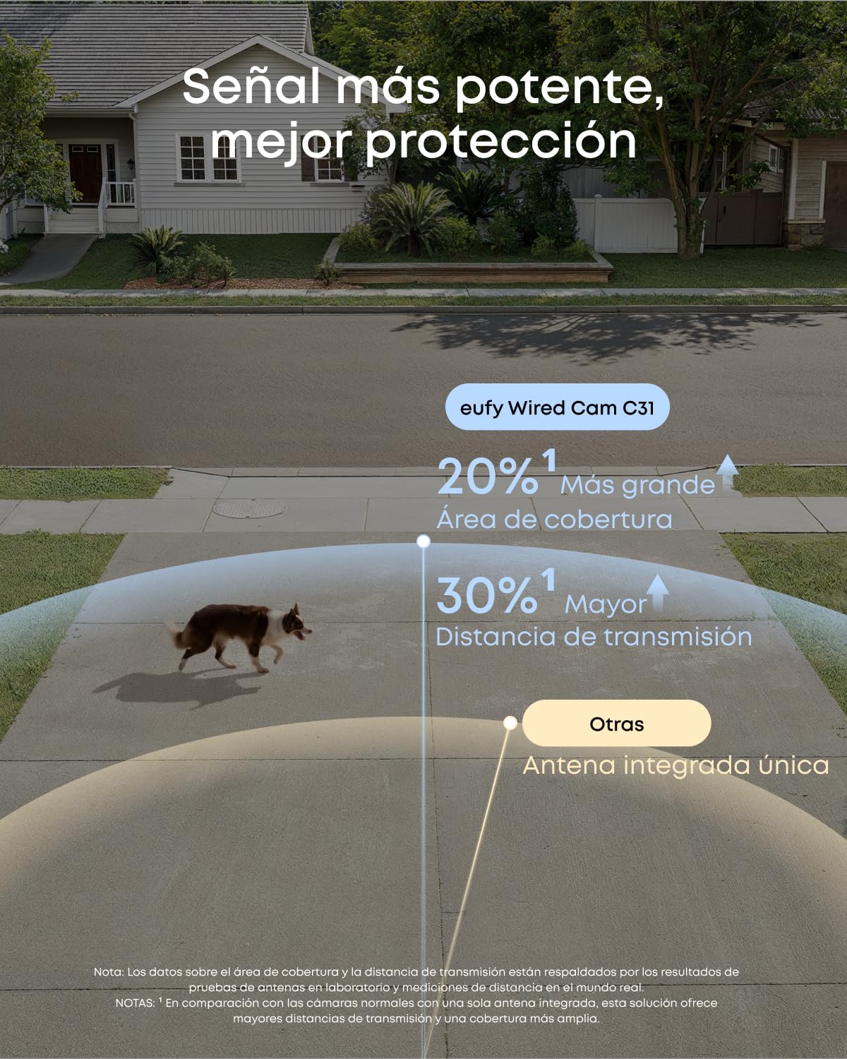 eufy Security C31 camara vigilancia wifi exterior e interior, cámara para mascotas y bebés con aplicación móvil, visión nocturna en color, giro e inclinación de 360,almacenamiento local,grabación 24/7