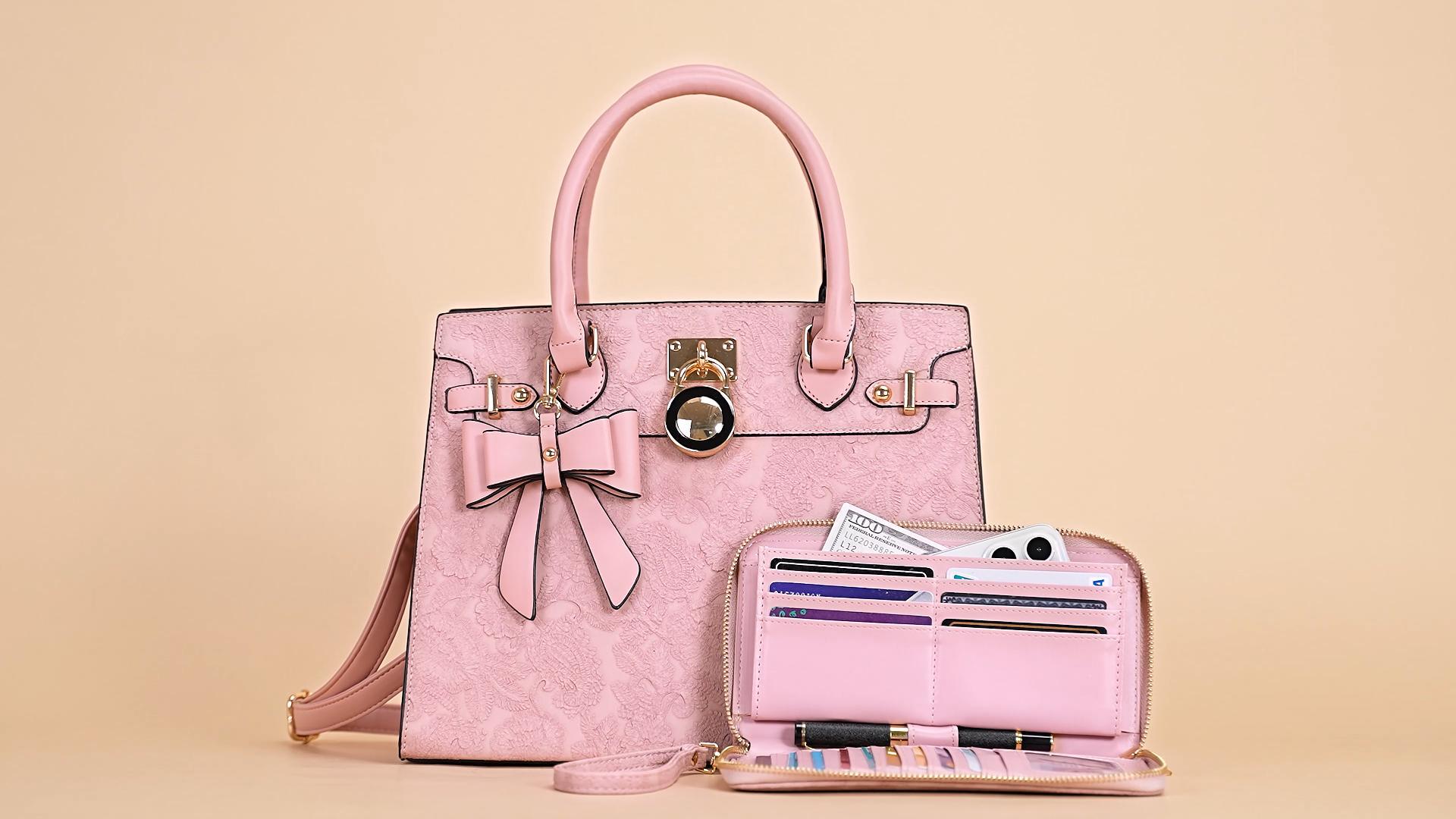 Set de Bolsos para Mujer con Cartera y Asa 2PZS miniatura 7