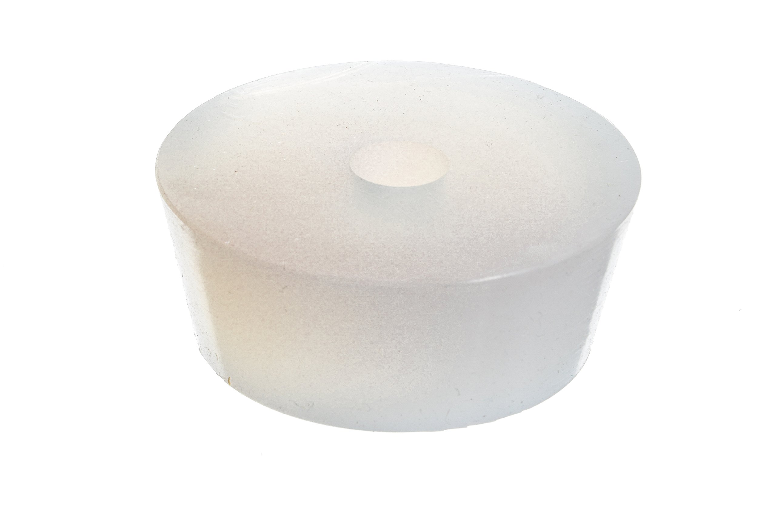 SP Scienceware Wilmad-Labglass Bp-1763-004 Filterware #12 Silicone Stopper For Filter Apparatus, Fits 4000Ml Flask, 9/16" I.D. Hole
