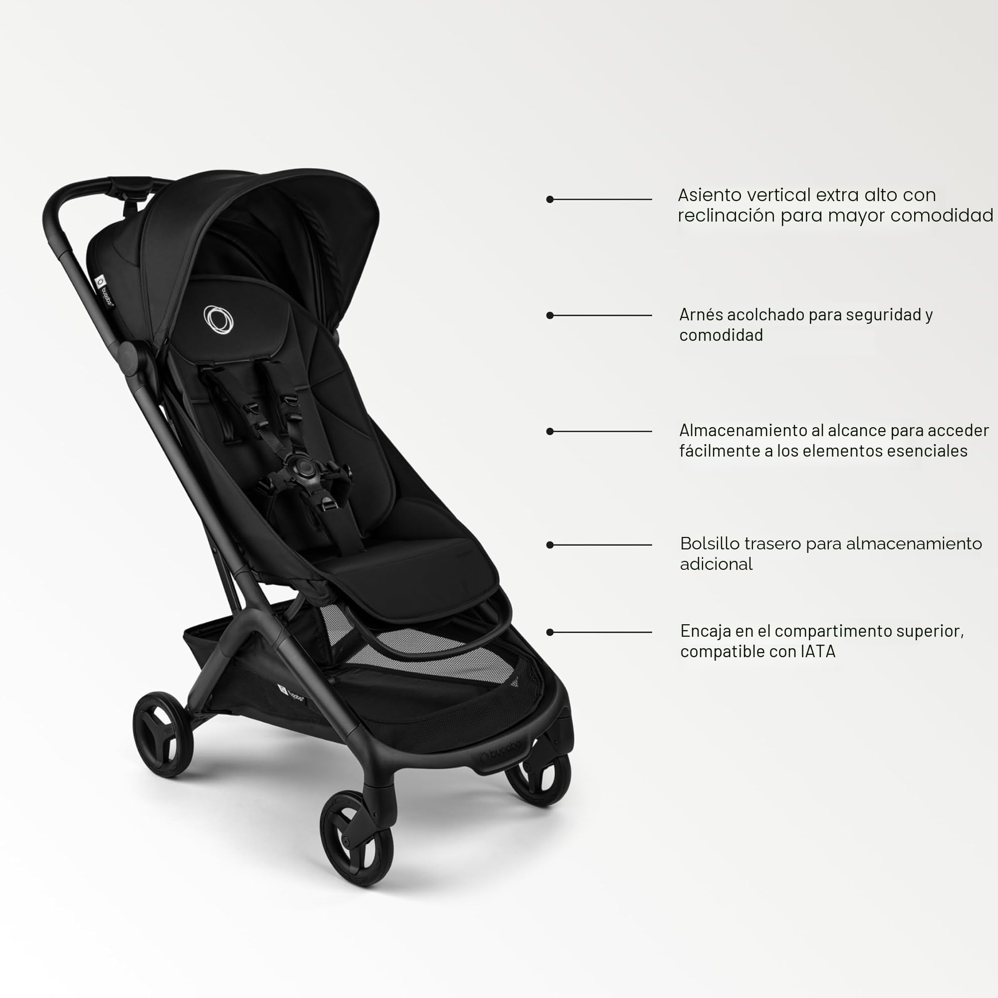 Bugaboo Butterfly 2 - Cochecito de viaje, ultracompacto plegable en un segundo, ligero y apto para aviones (verde)