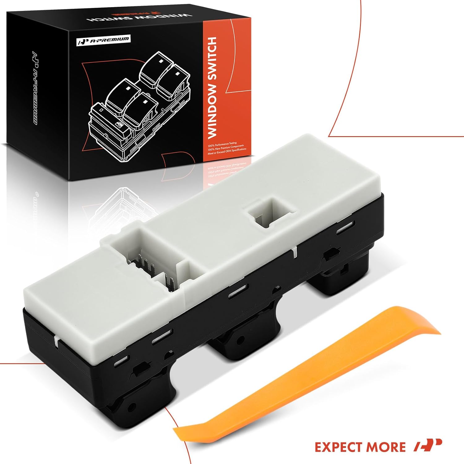 A-Premium Driver Side Master Power Window Switch Compatible with Nissan Maxima 2009-2014 & Infiniti QX56 2011-2012