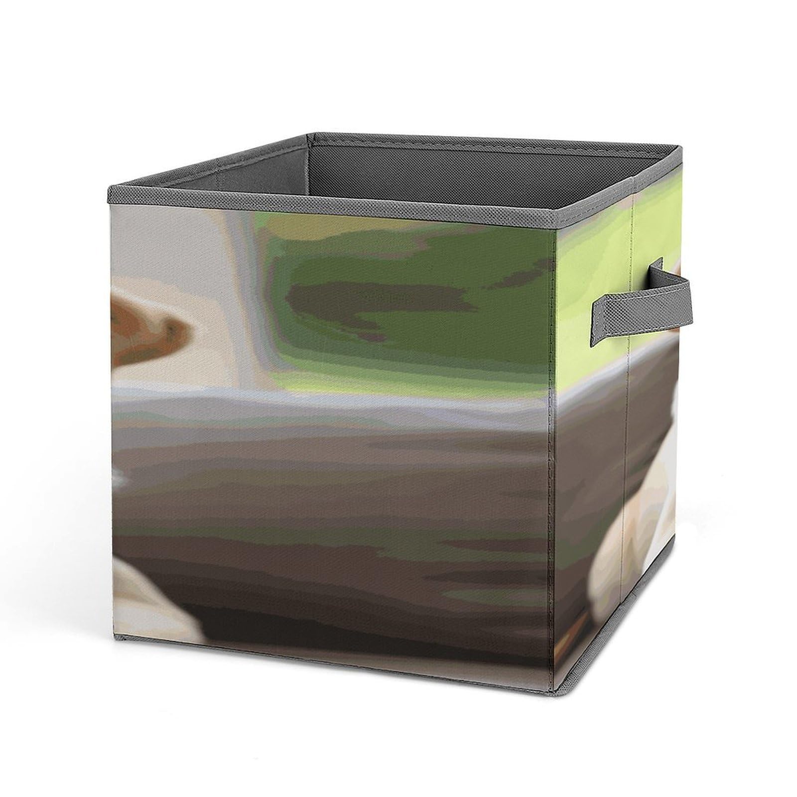 Fekiloot Style Cute Labrador Dog Storage Bins Storage Baskets