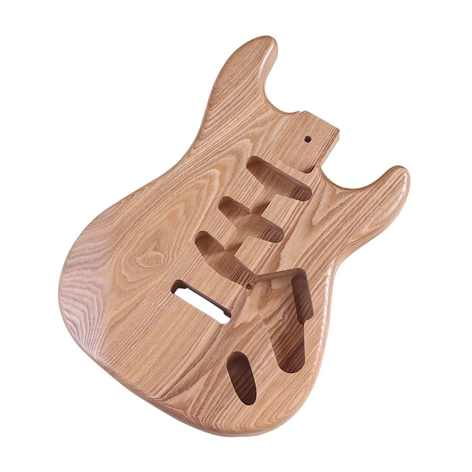 Cuerpo de guitarra eléctrica de madera de fresno, barril de guitarra Natural for guitarra eléctrica Diy