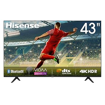 Hisense 43インチ4Kテレビ　2022年　Youtube netflix Hisense 43 Inch Smart TV With Netflix, Youtube