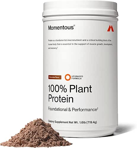 Momentous Vegan Protein Powder - 20 g Plant-Based Protein -