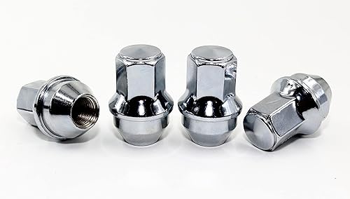 Miniatura 9 de Veritek - Juego de 24 tuercas hexagonales de 0.551 x 0.059 in 1316 de 1.7 pulgadas, 1.752 in de longitud, cromadas, estilo fábrica, estilo de